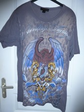 tee shirt homme christian audigier etat neuf taille L