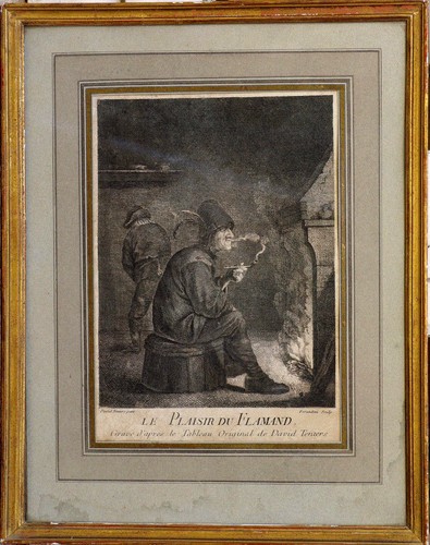 Gravure 17ème plaisir du - gravure,