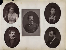 Nadar, Angelo Masini, Teresina Singer, Erminia Borghi Mamo, Francesco Pandolfini