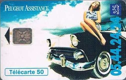 Telecarte peugeot assistance - peugeot,