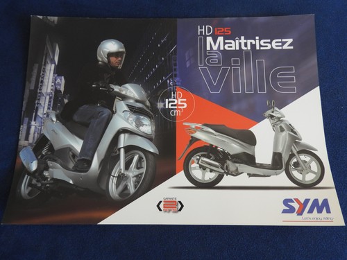Catalogue feuillet sym 125 - catalogue, hd