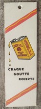 Marque-pages signet huile Shell automobile  automobilia moteur