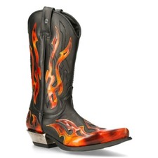 New Rock 7921-S2 Leather Black