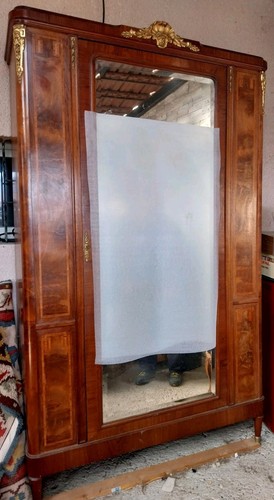 Armoire ancienne style louis - armoire,