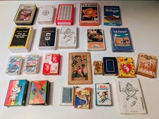 Collection 23 Jeux de cartes publicitaires et divers+règles  jeux "BP Grimaud "
