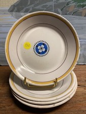 4 Assiettes Faïence Vaisselle Blanche Ancien XVIIIeme Auvillar Moustiers Varages