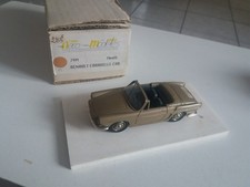 renaut caravelle cabriolet heco modeles (resine) 1/43