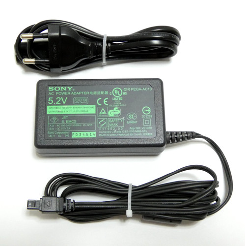 Sony pega ac10 chargeur - pega-ac10,