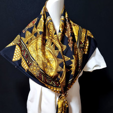 RARE VINTAGE HERMES Foulard en