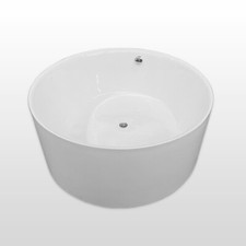 Baignoire ilôt blanc