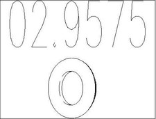 BUTéE éLASTIQUE (SILENCIEUX) BMW 3 325 TDS,318 TDS,325 TD,5 520 D,525 D,530 D