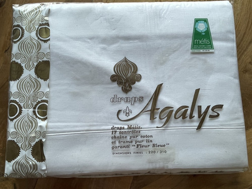 Drap ancien métis agalys - drap,
