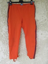 Pantalon ADIDAS vintage orange pant années 70 fuseau VENTEX made in FRANCE S