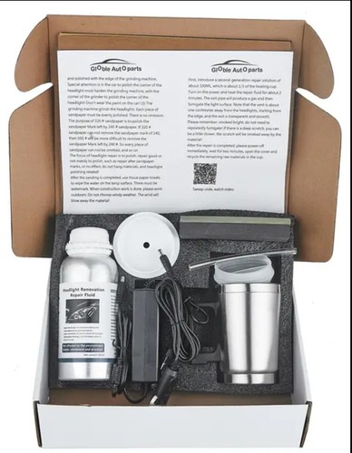 Kit complet rénovation phares - kit,