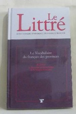 Le Littré - Le Vocabulaire du