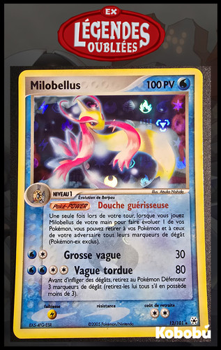 Carte pokémon milobellus - pokémon,