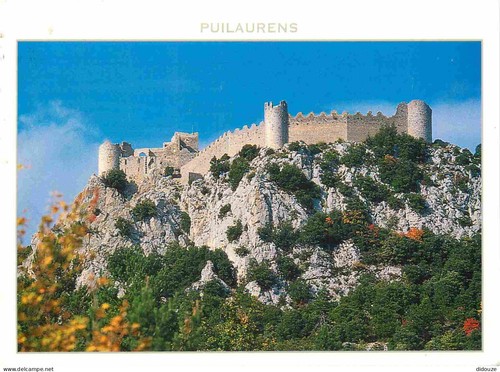 Postcard puilaurens - 11,