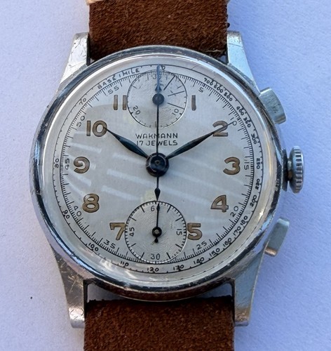 Rare montre wakmann chrono - rare,