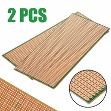 2pcs Prototype PCB Universel Circuit Parfait Board 6.5 X 14.5cm Simple Côté