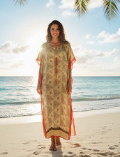 Maxi Beach Kaftan Dress