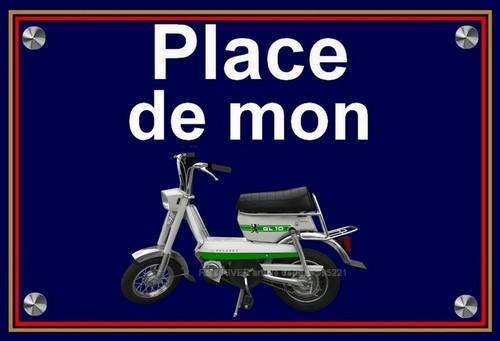 Plaque place de mon - de,