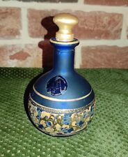 flacon verre bleu collection