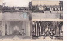 Lot de 4 cartes postales