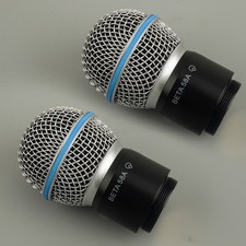 2x Sans fil Microphone Capsule
