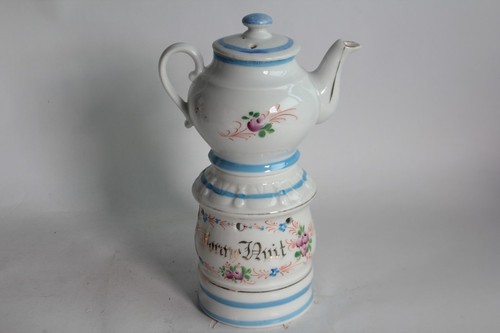 Tisanière porcelaine parlante