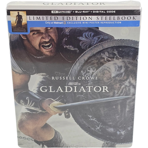 Gladiator steelbook ultra - 4k,
