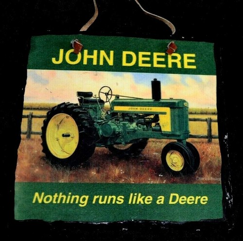 John deere tractor - deere, on