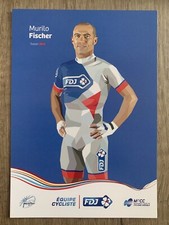 CYCLISME Cycling Radsport carte Murilo FISCHER (LA FRANCAISE DES JEUX 2015)