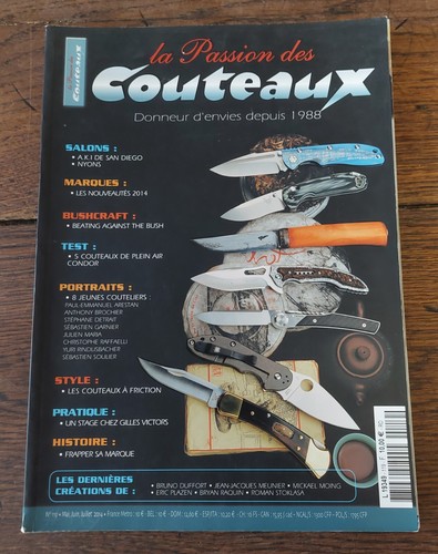 Revue passion des couteaux - passion,