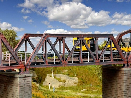 Kibri pont droit acier - en,