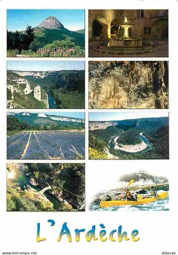 Carte postale ardèche - 07,