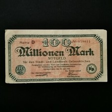 BILLET 100 MILLIONEN MARK 21