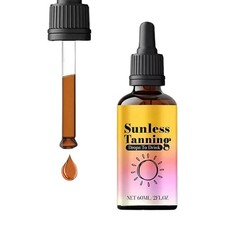 60ML Oral Drink,To Drink Drinkable Tanning Drops Sunless Tanning Drops NIB