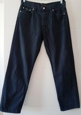 Jean droit homme bleu foncé