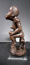 STATUE BACONGO 27 Cm RDC ZAÏRE ART TRIBAL AFRICAIN ANCIEN STATUETTE AFRICAINE  