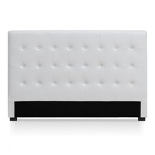 Tête de Lit Capitonnée "Amor" 180cm Blanc