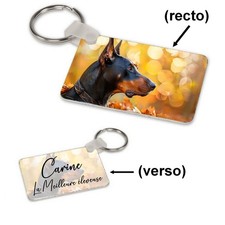 Porte-clés Doberman