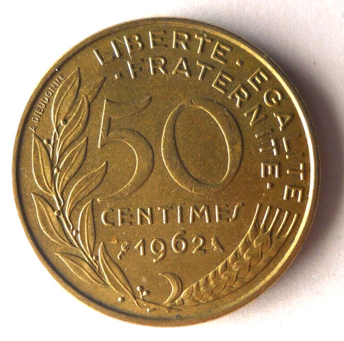 1962 france centimes - 1962,