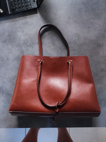 Grand sac cabas mango - mango, marron