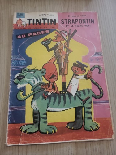 Tintin 1960 617 jeux - 1960, n°617