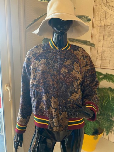 Blouson façon tapisserie