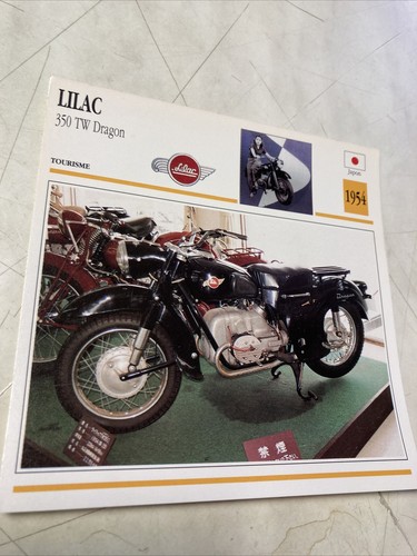 Lilac 350 dragon 1954 fiche - lilac,