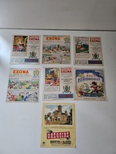 lot BUVARD BISCOTTES  EXONA années 50 /60 