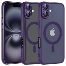 Magsafe Coque pour IPHONE 17 Protection Silicone TPU Appareil Photo Matte