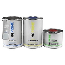 Peinture voiture kit de pot pour Peugeot M0TP Gris Futura Metallic 2,5l