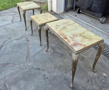 Lot de 3 tables basses en